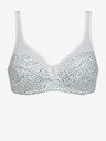 DIM Reggiseno floreale bianco da donna DIM Generous