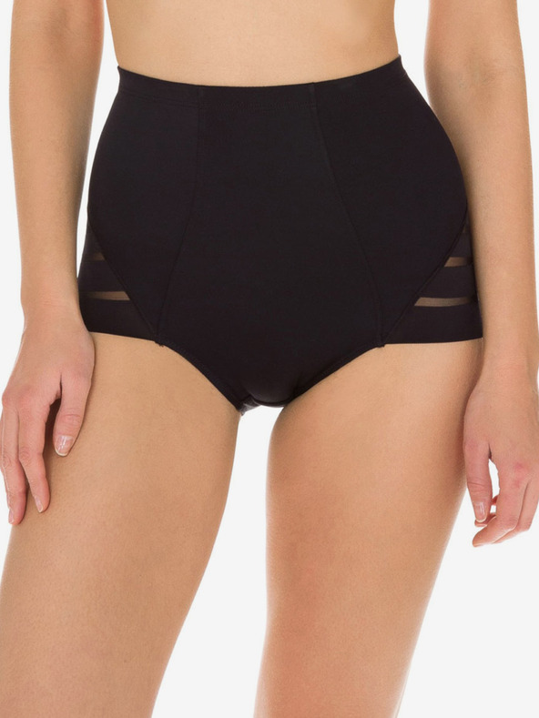 DIM Mutandine modellanti a vita alta da donna nere Dim DIAMS CONTROL