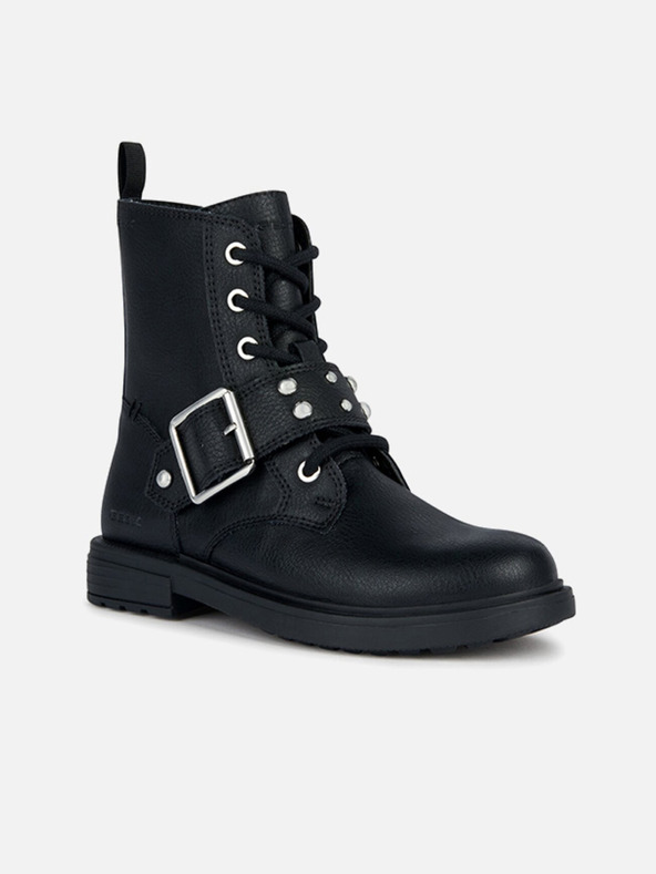 Geox Nero ragazze stivaletti Geox Eclair