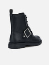 Geox Nero ragazze stivaletti Geox Eclair