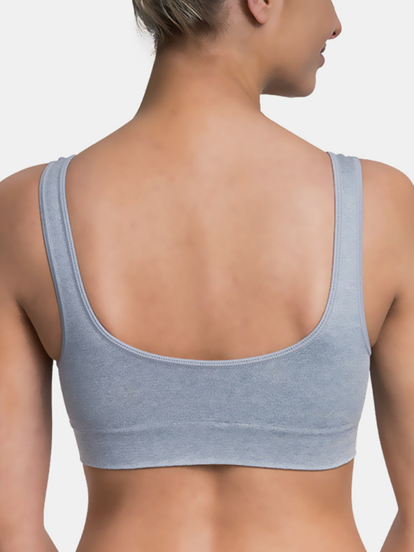 Bellinda Reggiseno sportivo Bellinda grigio chiaro da donna