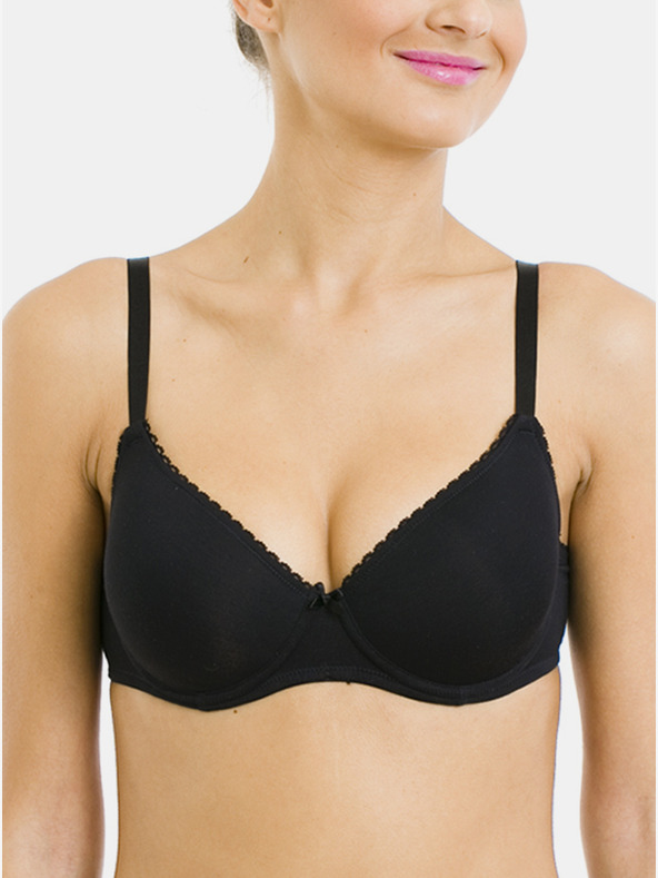 Bellinda Reggiseno sportivo Bellinda nero con ferretto da donna