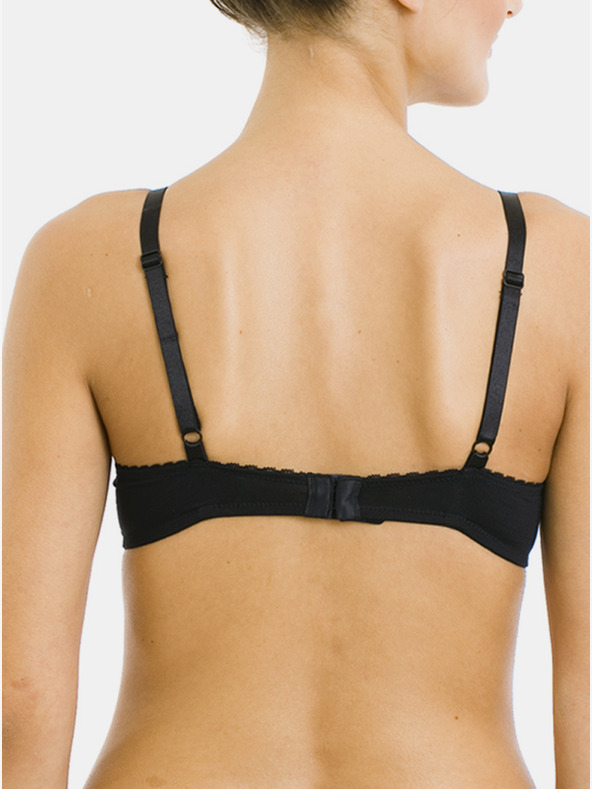 Bellinda Reggiseno sportivo Bellinda nero con ferretto da donna