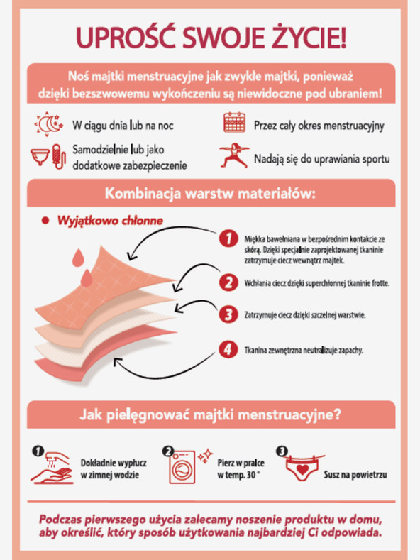 Bellinda Mutandine mestruali nere notte e giorno Bellinda MENSTRUAL BOXER STRONG