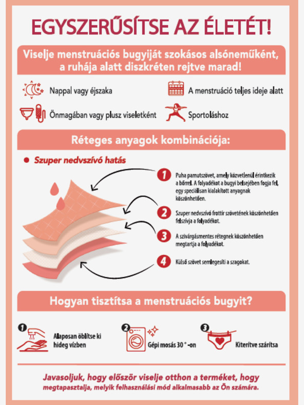 Bellinda Mutandine mestruali nere notte e giorno Bellinda MENSTRUAL BOXER STRONG