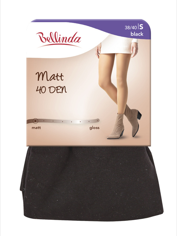 Bellinda Nero Bellinda MATT Collant donna 40 DEN