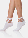 Bellinda Calzini bianchi da donna con dettaglio decorativo Bellinda TRENDY COTTON SOCKS