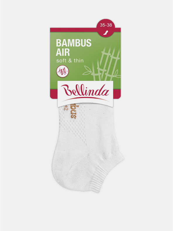 Bellinda Calzini bianchi da donna Bellinda BAMBUS AIR LADIES IN-SHOE SOCKS