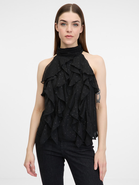 Orsay Camicetta nera da donna senza maniche ORSAY