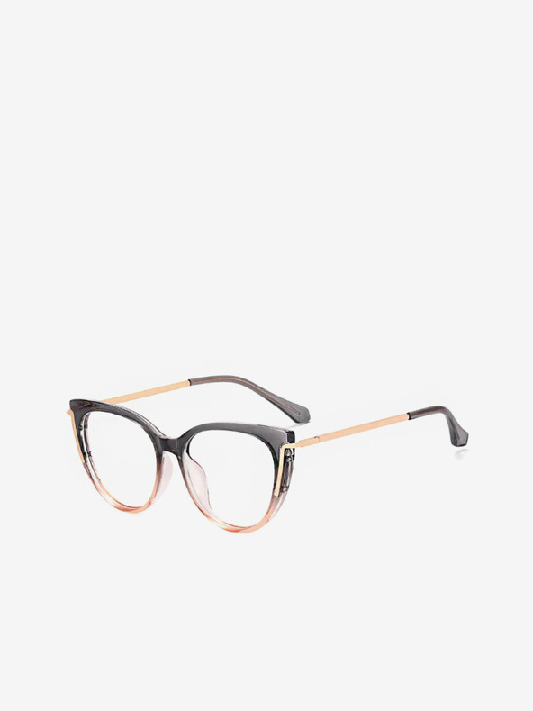 VEYREY Occhiali da sole da donna neri e oro che bloccano la luce blu VeyRey Buster