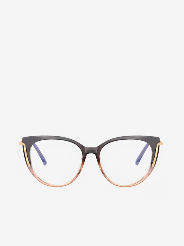 VEYREY Occhiali da sole da donna neri e oro che bloccano la luce blu VeyRey Buster