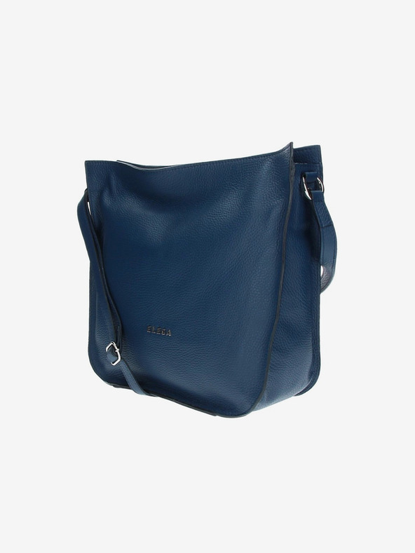 Elega Borsa a tracolla in pelle blu scuro da donna ELEGA Hobie