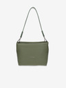 Elega Borsa a tracolla in pelle verde da donna Elega Fluffy