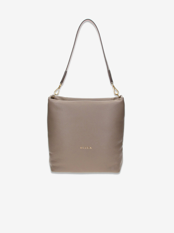 Elega Borsa a tracolla in pelle Elega Fluffy beige da donna