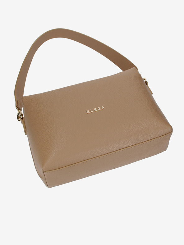 Elega Borsa in pelle marrone chiaro da donna ELEGA Hills
