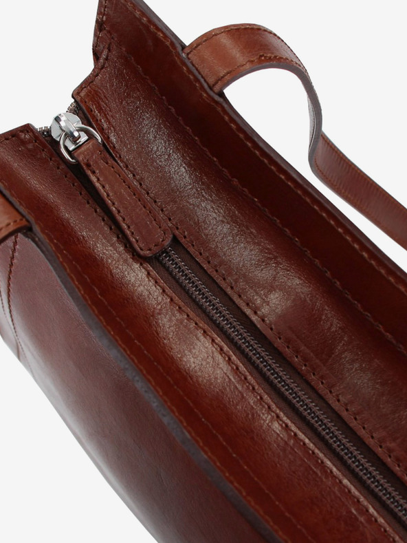 Elega Borsa da donna ELEGA Megan in pelle marrone