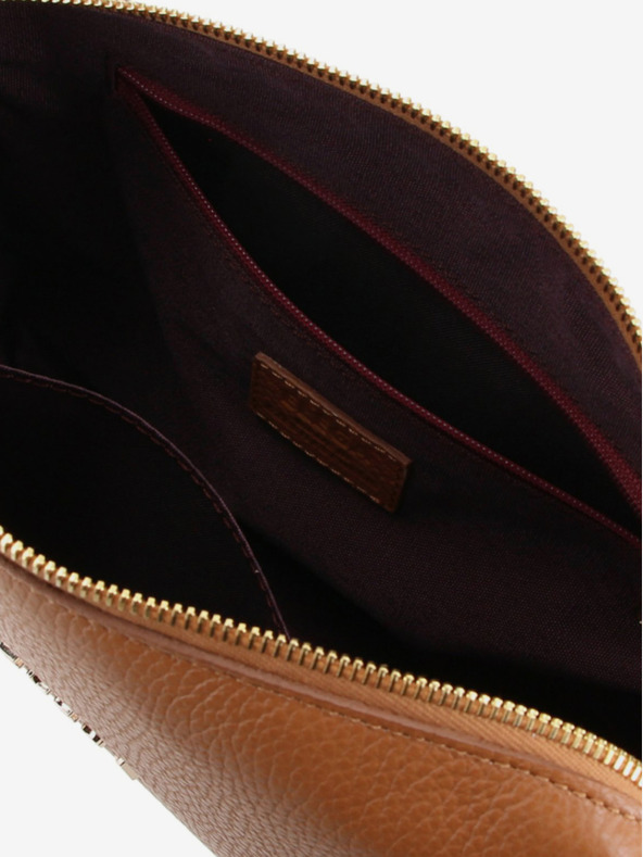 Elega Borsa a tracolla in pelle marrone da donna ELEGA Hill