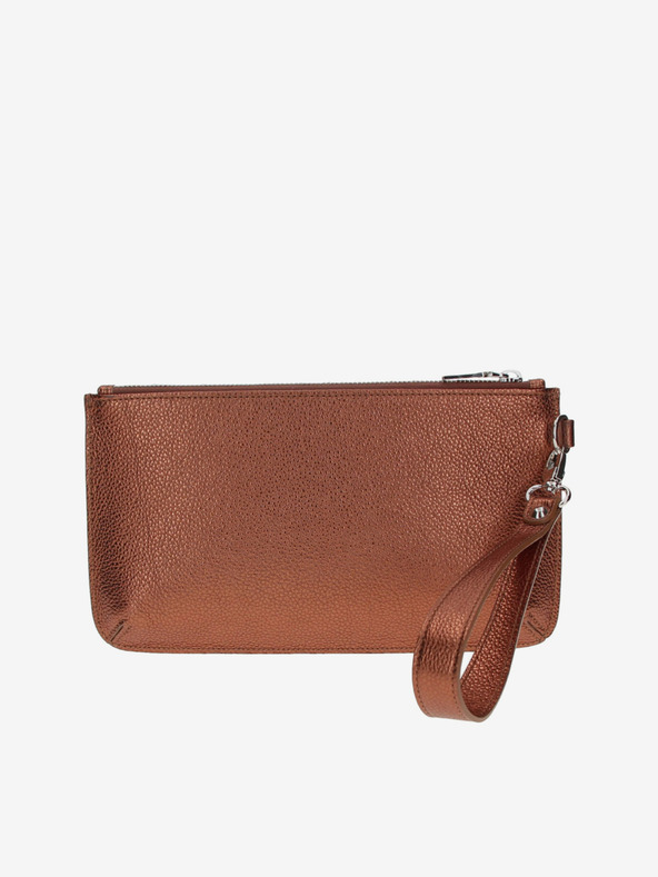 Elega Borsa ELEGA a scatto in pelle marrone da donna