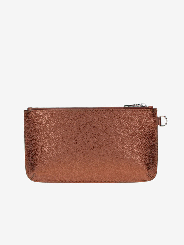 Elega Borsa ELEGA a scatto in pelle marrone da donna