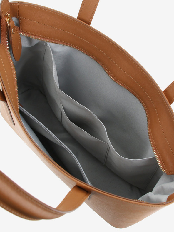 Elega Shopper in pelle marrone da donna ELEGA Simone