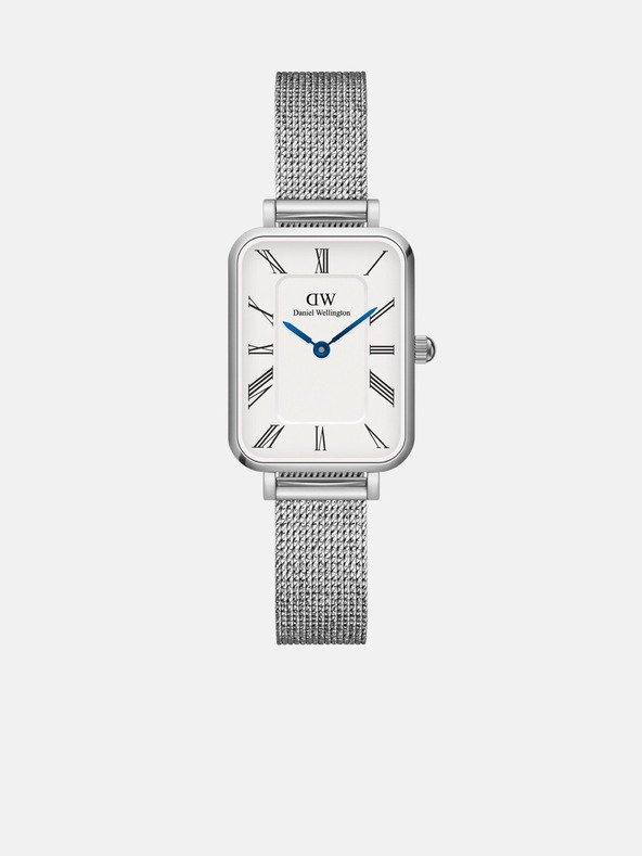 Daniel Wellington Orologio da donna Daniel Wellington Quadro in argento sterling a maglia