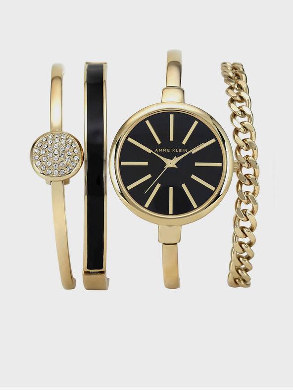 Anne Klein Set orologio e bracciale da donna in oro Anne Klein
