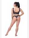 Nebbia Bikini Active Black - bralette 554 S, nero vulcanico
