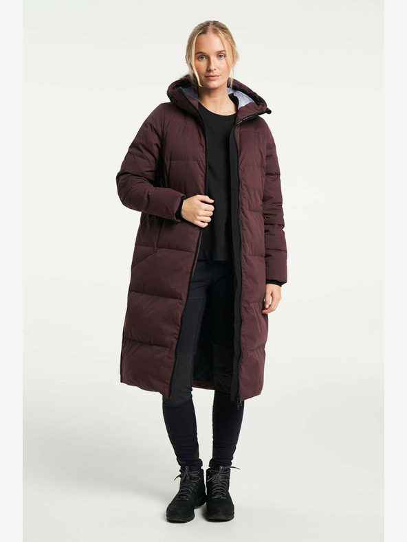 Tenson Cappotto invernale da donna TENSON Shanna Down Coat W bordeaux
