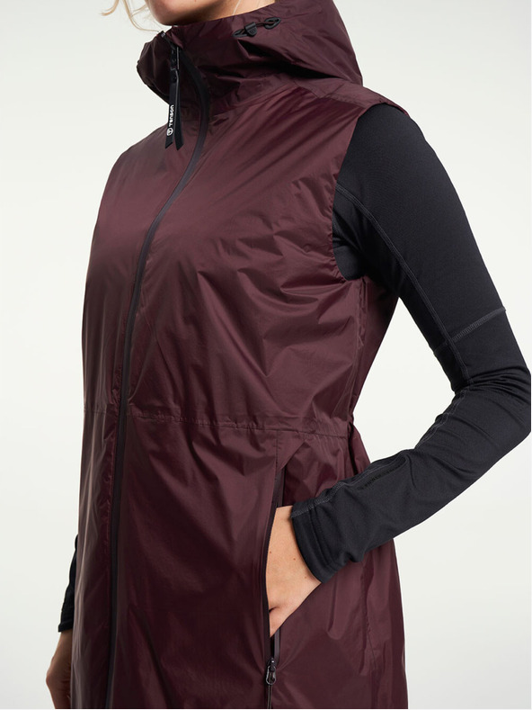 Tenson Gilet Lifestyle TENSON Donna Transition Vest W bordeaux