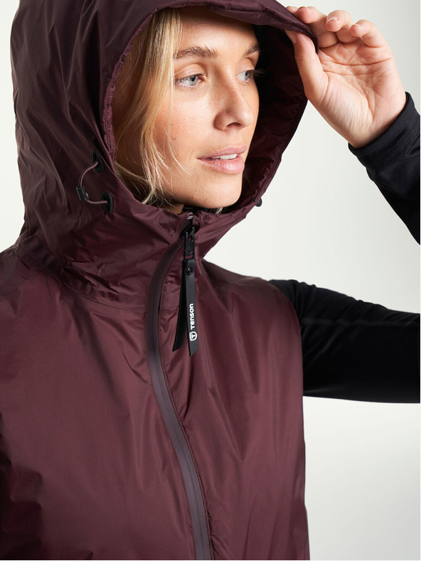 Tenson Gilet Lifestyle TENSON Donna Transition Vest W bordeaux