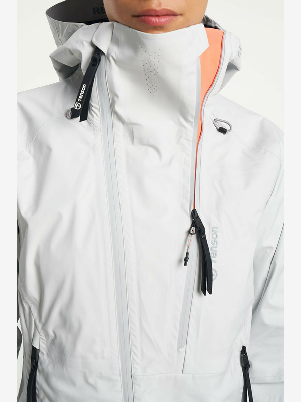Tenson Giacca a membrana da sci e skialp da donna TENSON Shibui Shell Jacket W grigio chiaro