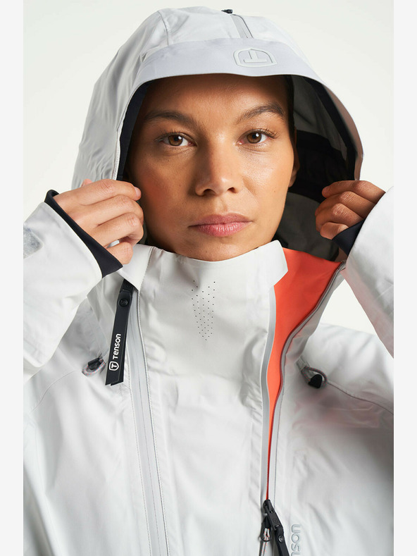 Tenson Giacca a membrana da sci e skialp da donna TENSON Shibui Shell Jacket W grigio chiaro