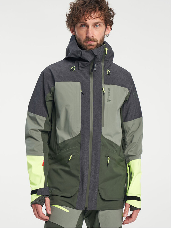Tenson giacca skialp da uomo con membrana TENSON Touring Shell Jacket M verde scuro