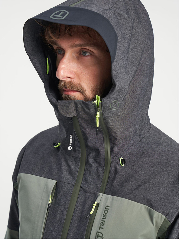 Tenson giacca skialp da uomo con membrana TENSON Touring Shell Jacket M verde scuro