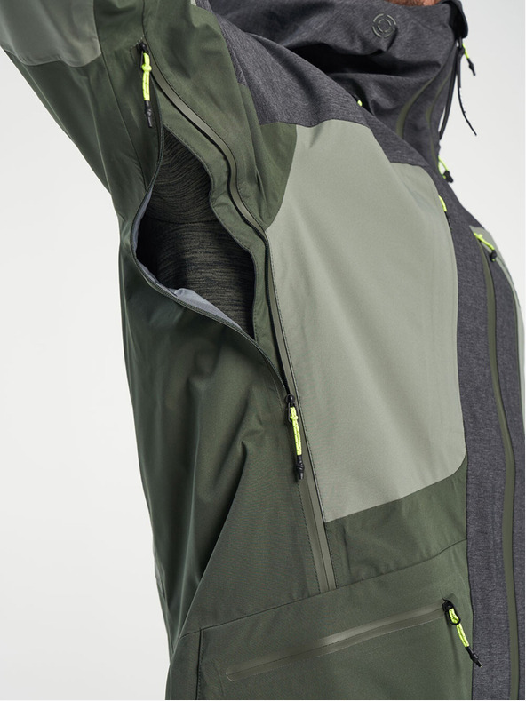 Tenson giacca skialp da uomo con membrana TENSON Touring Shell Jacket M verde scuro