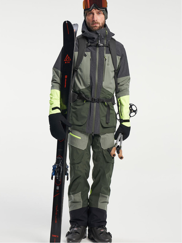 Tenson giacca skialp da uomo con membrana TENSON Touring Shell Jacket M verde scuro