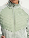 Tenson felpa con cappuccio funzionale da donna TENSON Touring Midlayer W verde chiaro