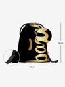 BAAGL  Set scuola nero - zaino, astuccio e borsa Baagl Skate Gold