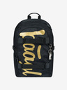 BAAGL  Set scuola nero - zaino, astuccio e borsa Baagl Skate Gold