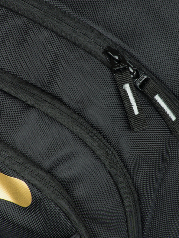 BAAGL  Set scuola nero - zaino, astuccio e borsa Baagl Skate Gold