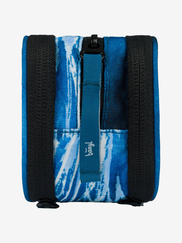 BAAGL  Astuccio per studenti blu Baagl Steel