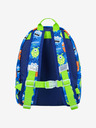 BAAGL  Zaino scuola dell'infanzia blu Baagl Monsters