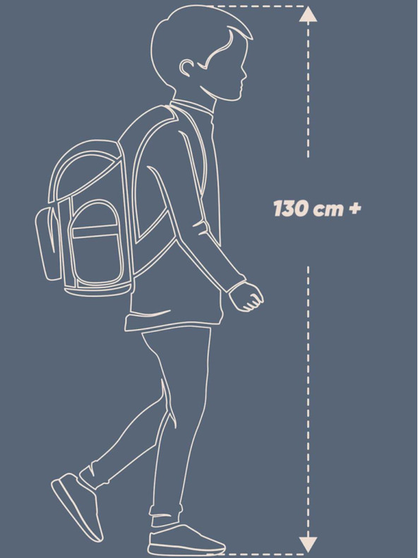 BAAGL  BAAGL Zaino scuola Core Numbers BAAGL