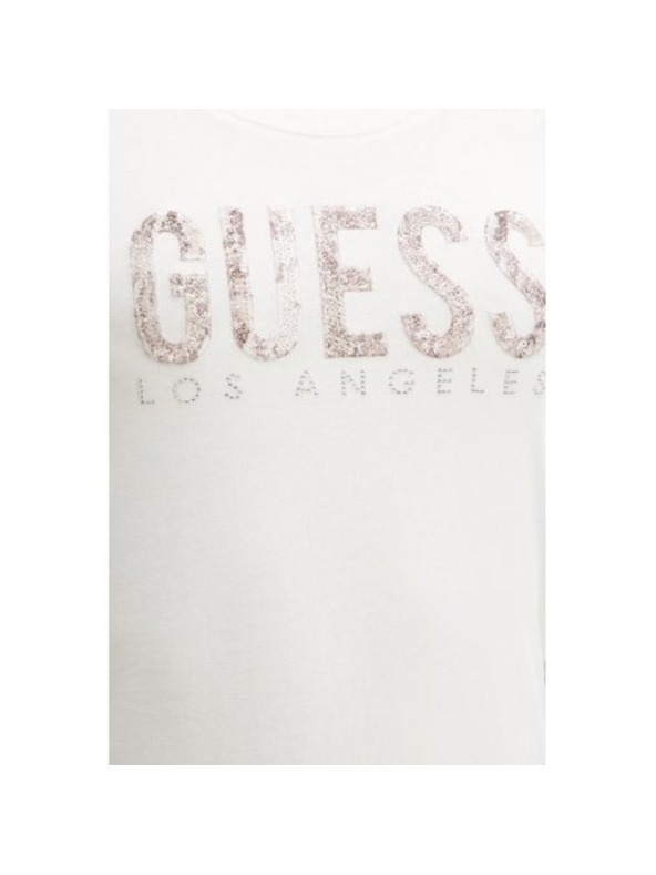 Guess Jeans T-shirt bianco Python da donna Guess jeans