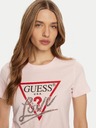 Guess Jeans T-shirt rosa chiaro Love da donna Guess jeans