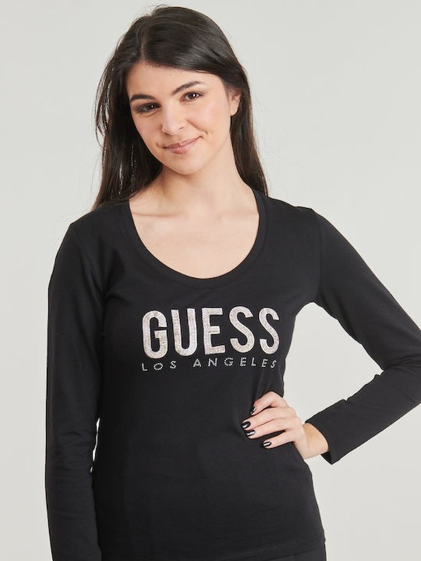 Guess Jeans T-shirt nero Python Guess jeans