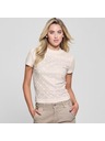 Guess Jeans T-shirt color crema con stampa Guess jeans