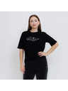 Guess Jeans T-shirt nero da donna signature Guess jeans