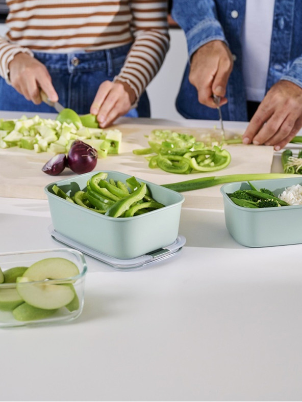 Mepal Contenitore per alimenti nero Mepal EasyClip 450 ml