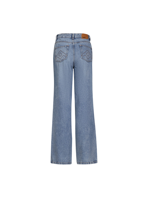 NAX Jeans donna nax NAX AWERA blu fiume